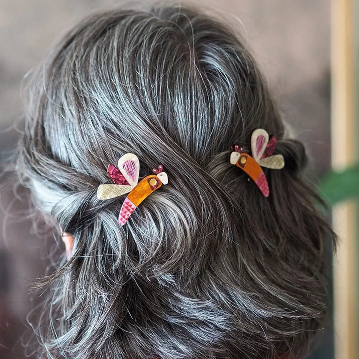 ERSTWILDER | HAIR CLIP | A Dragonfly Named Buzz Hair Clip Claw