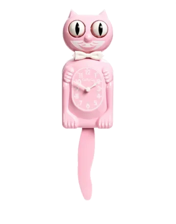 Kit-Cat Klock | Bubblegum Pink Kitty-Cat Klock