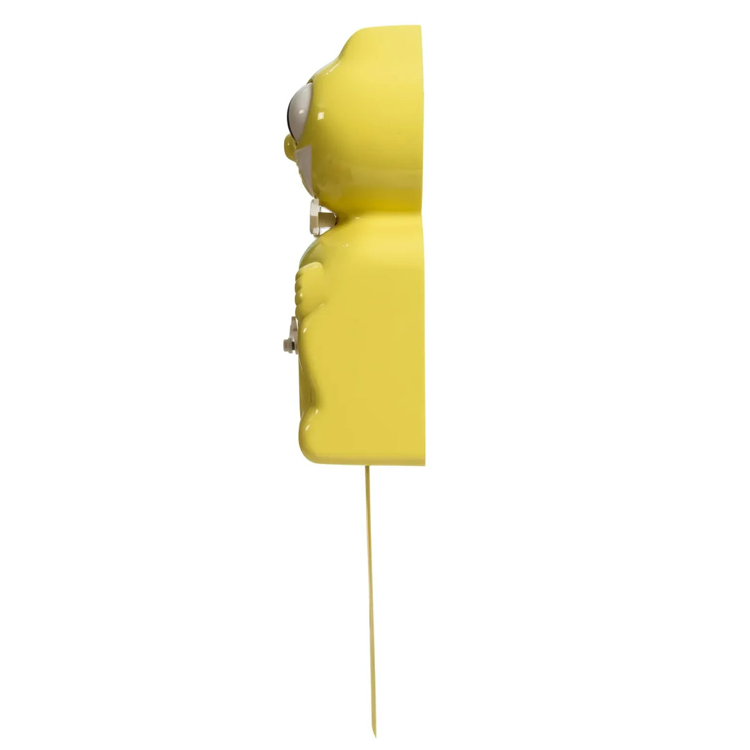 KIT-CAT KLOCKS | CLOCKS | Spring Daffodil Yellow Kit-Cat Klock