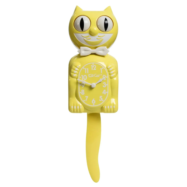 KIT-CAT KLOCKS | CLOCKS | Spring Daffodil Yellow Kit-Cat Klock