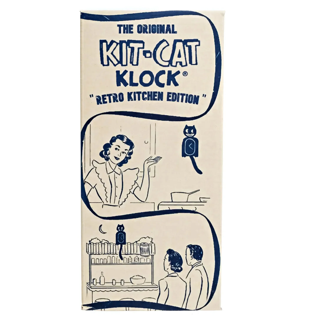 Kit-Cat Klock | Retro Red Kitchen Edition