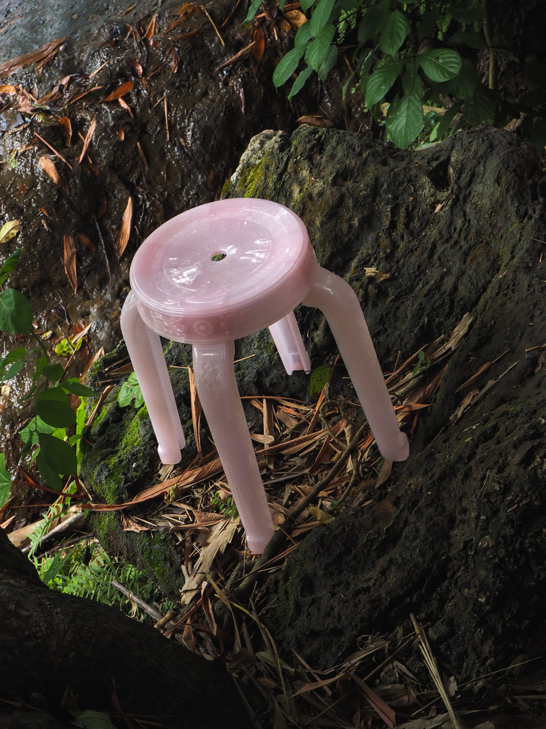 Ootai Stool by Rumba Bor — detail and styling view