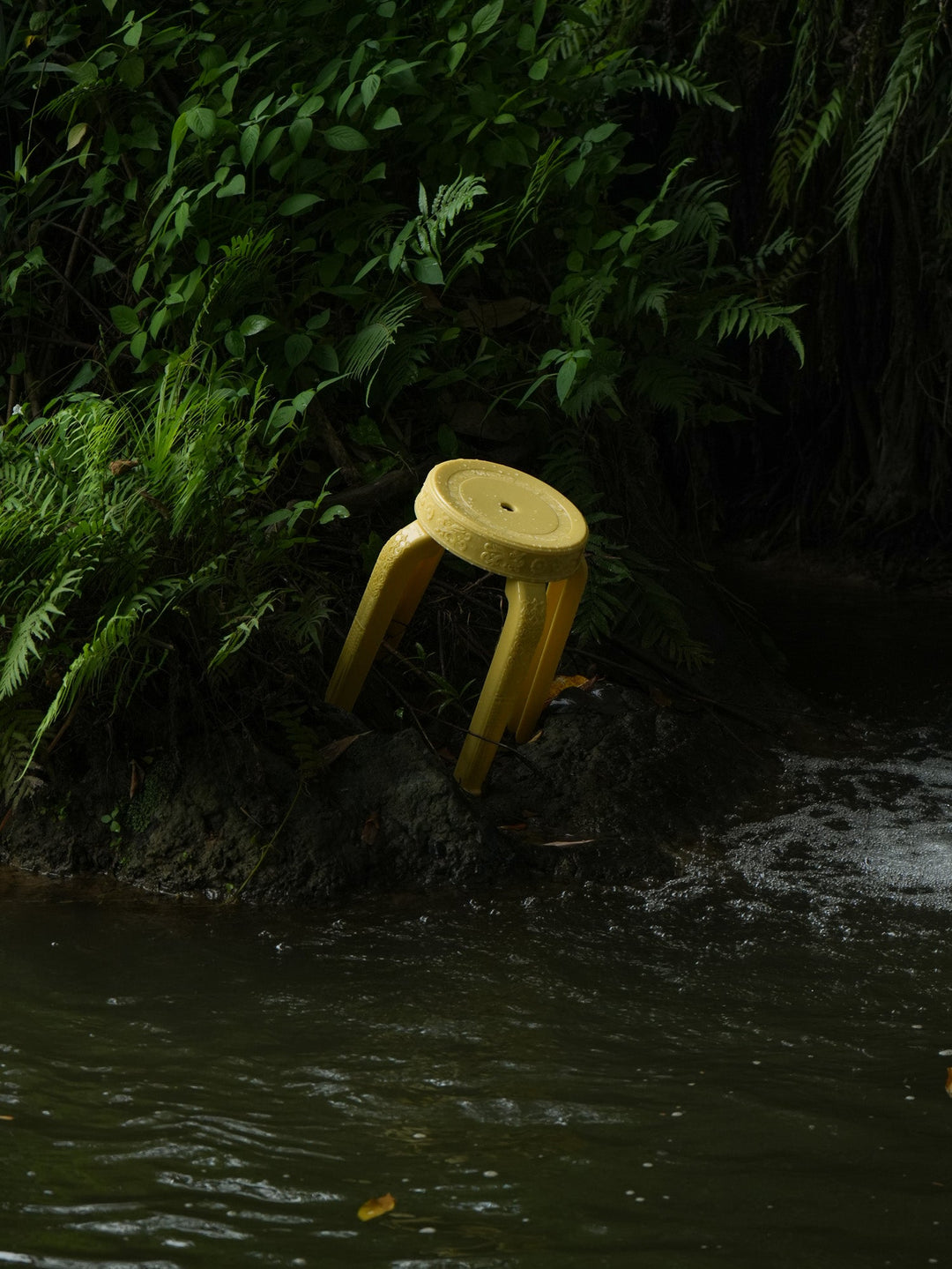 Kai Jiao Stool by Rumba Bor — detail and styling view