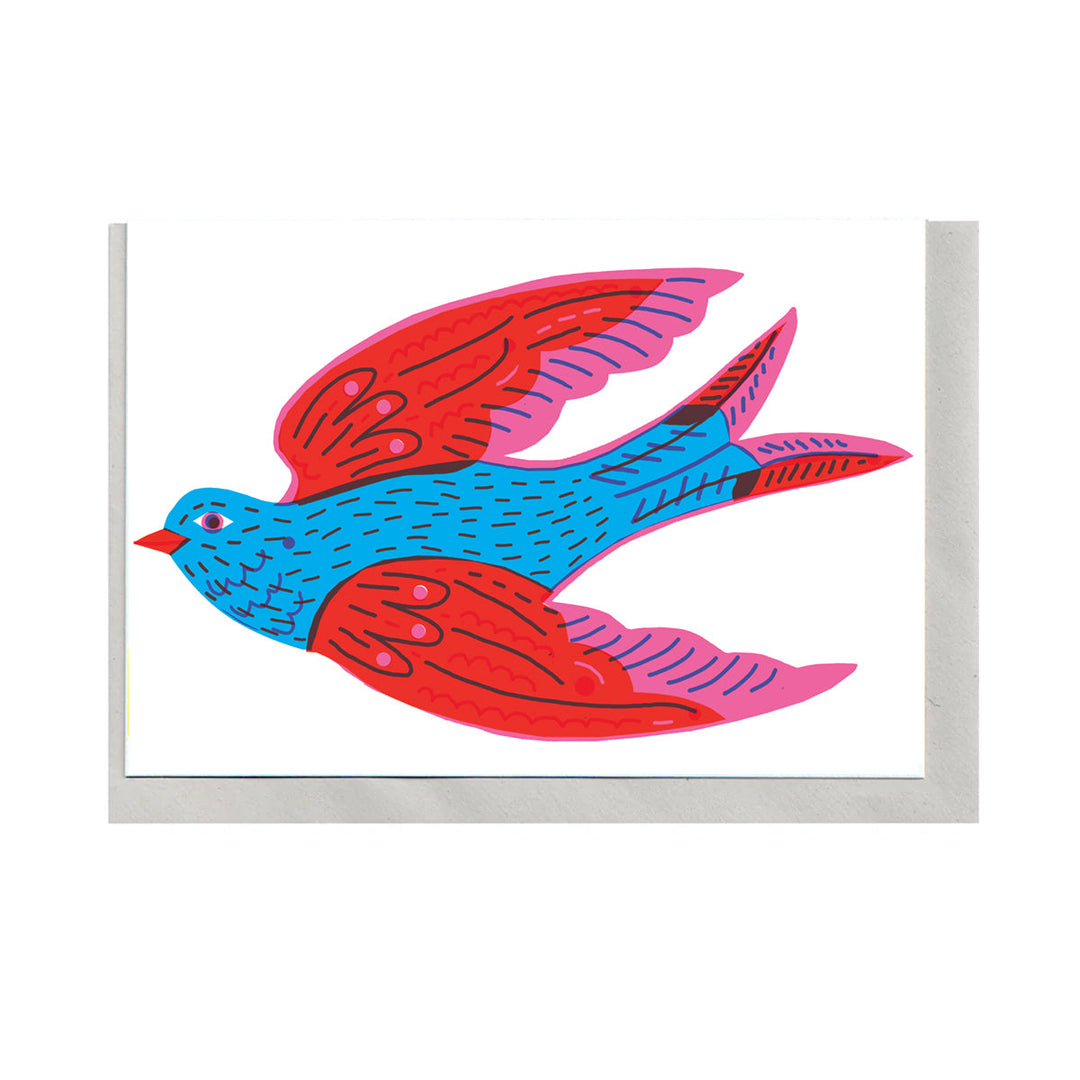 Swallow A6 Card by The Printed Peanut — product view