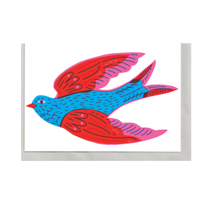 Swallow A6 Card by The Printed Peanut — product view