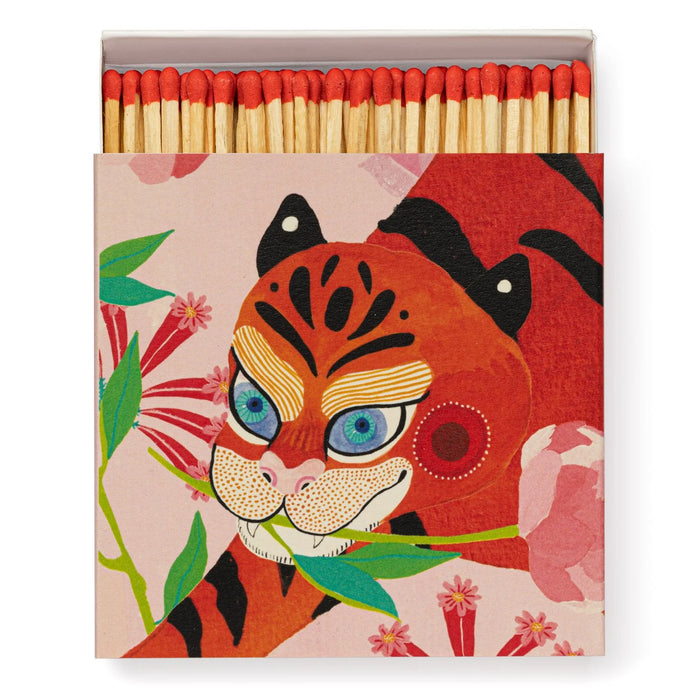 ARCHIVIST | Safety Matches | Tiger With Peony