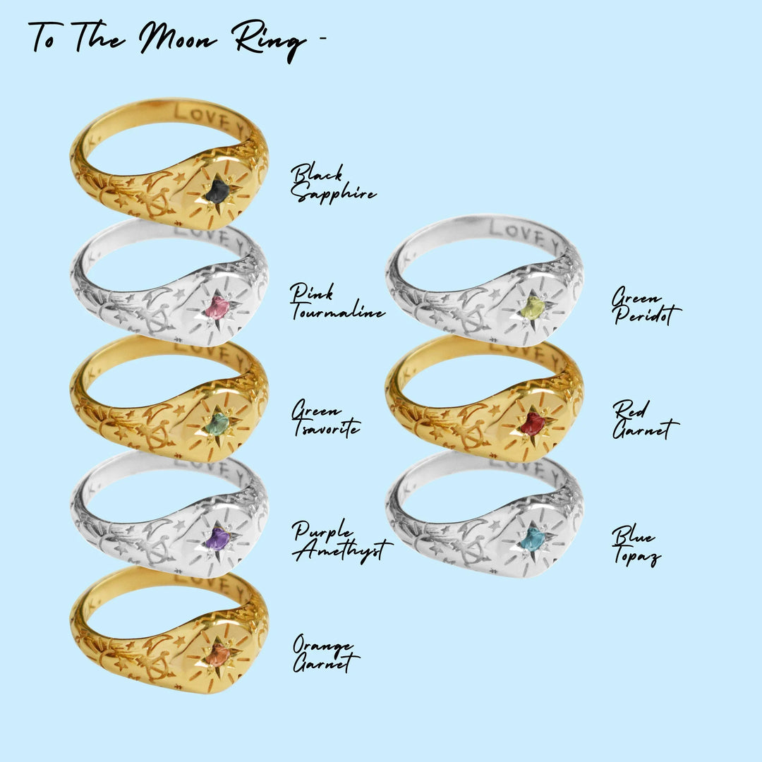 GOOD DAZE | RINGS | To The Moon Ring