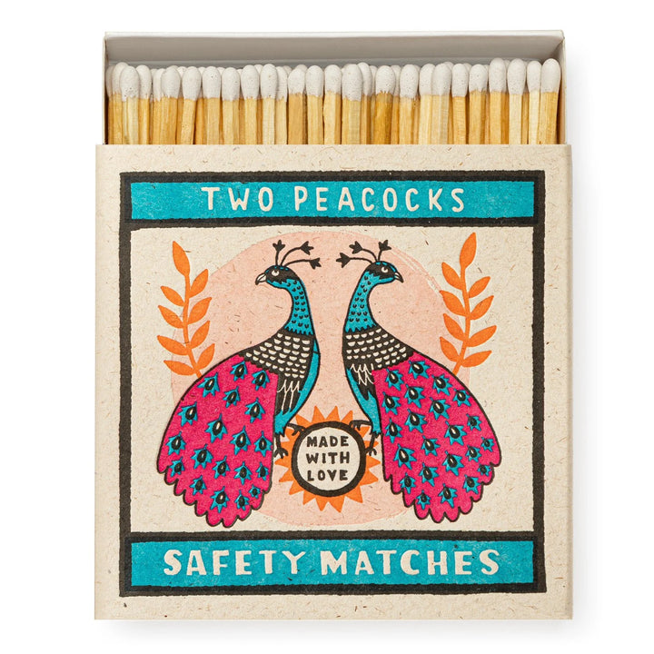 ARCHIVIST | Safety Matches | Two Peacocks