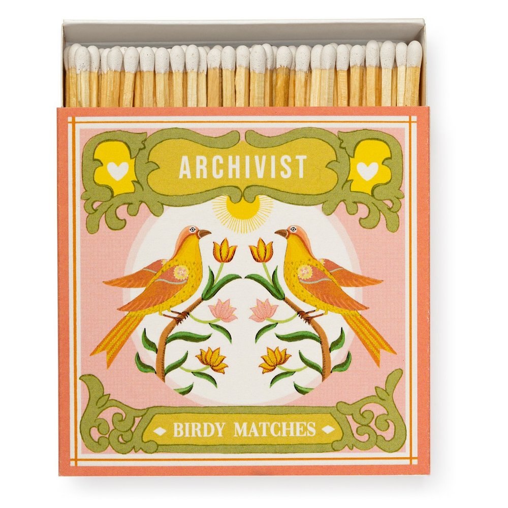 Illustrated Archivist matchbox, from the Goosebump image archive